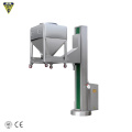 ibc bin lifting lifter material feeding conveying charging machine for pharmaceutical